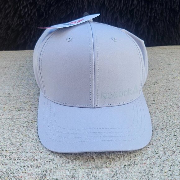 Reebok Men Hat Gray Training Cap Sport Baseball Hat One Size Fit Most NWT - Picture 3 of 10